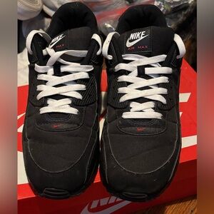 Nike Air Max 90 Black, White and red accents  Men's Sneakers